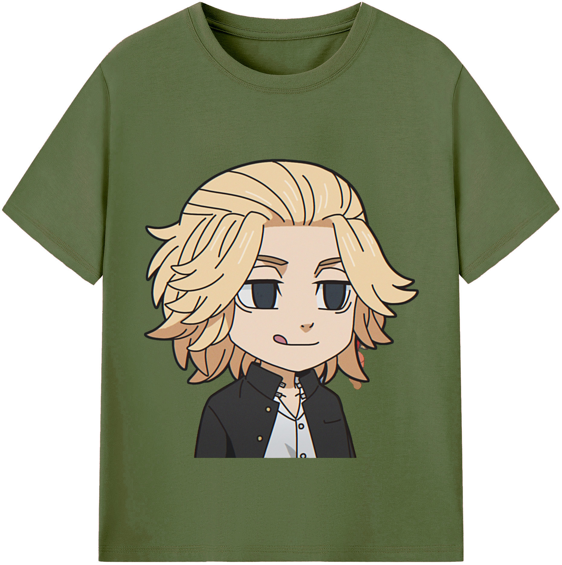 （画像用） 東京リベンジャーズ Tokyo Revengers 綿100％半袖Tシャツ（フロントプリント）